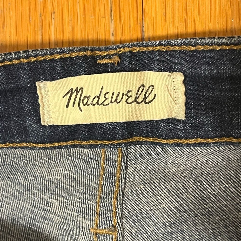 Madewell Curvy High Rise Skinny Jeans Size 28 Dark Wash - Picture 5 of 8